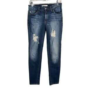 KanCan Distressed Skinny Jeans | Junior’s Size 9